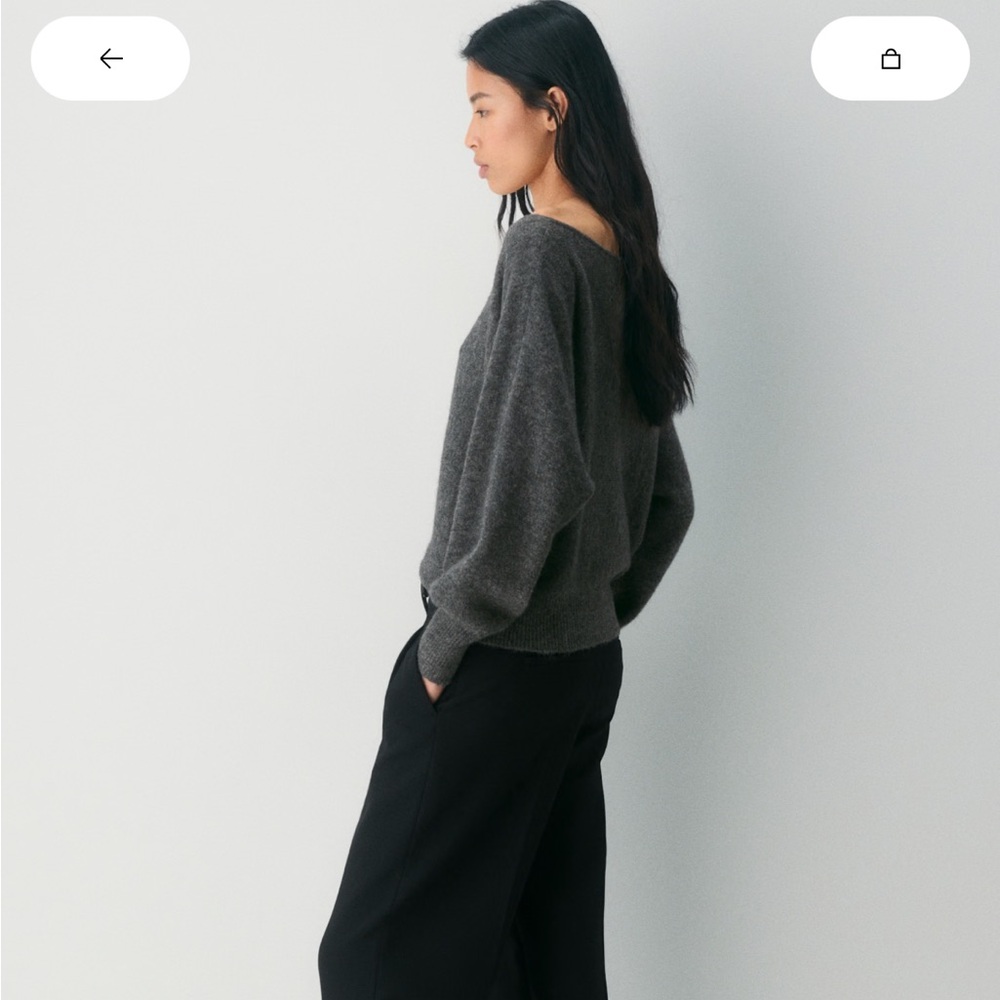 Wilfred Softspoke Rhoda Off-the-shoulder Sweater - Picture 2 of 7
